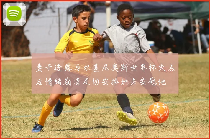 妻子透露马尔基尼奥斯世界杯失点后情绪崩溃足协安排她去安慰他